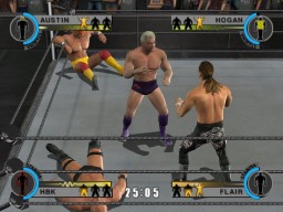 DayOfReckoning2 ShawnMichaels HulkHogan SteveAustin RicFlair 2