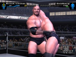 HereComesThePain BrockLesnar Goldberg 6