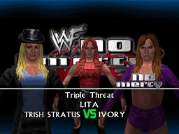 NoMercy TrishStratus Lita Ivory