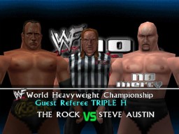 NoMercy TheRock SteveAustin TripleH 2