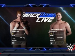 WWE2K18 MyPlayer 12 RTG Card