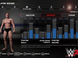 WWE2K18 MyPlayer 3 Wizard FightingStyle