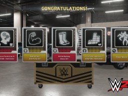 WWE2K18 MyPlayer 9 LootCaseOpening