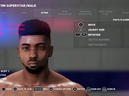 WWE2K18 Creations 11 Scars