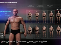 WWE2K18 Creations 4 Body