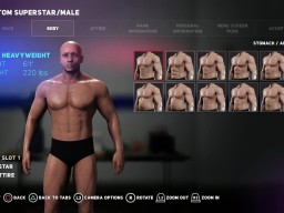 WWE2K18 Creations 7 Abs