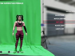 WWE2K18 Creations 22 LightingPreview