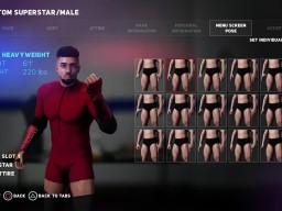 WWE2K18 Creations 29 MenuPose