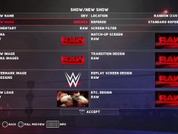 WWE2K18 Creations 38 CreateAShow