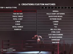 WWE2K18 Creations 47 CustomMatches