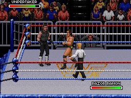 WWF RoyalRumble 1993 Undertaker RazorRamon 2