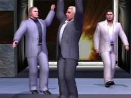 SvR Evolution TripleH Batista RicFlair