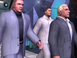 SvR Evolution TripleH Batista RicFlair 2