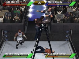 WrestleManiaX8 BubbaRayDudley DVonDudley MattHardy JeffHardy 3