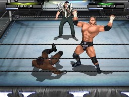 WrestleManiaXIX TripleH BookerT