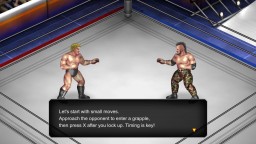 Fire Pro Wrestling World Screens