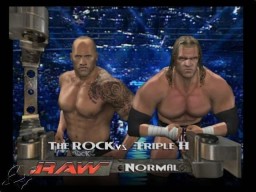 Raw2 TheRock TripleH