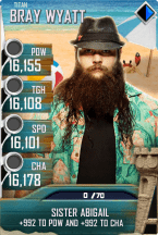 SuperCard BrayWyatt S4 18 Titan BeachBash