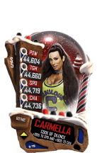 SuperCard Carmella S5 22 Gothic Christmas