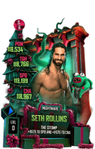 SuperCard SethRollins S6 28 Nightmare Christmas