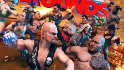 WWE 2K Battlegrounds Cover Art