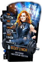 SuperCard BeckyLynch Special S7 41 SummerSlam21