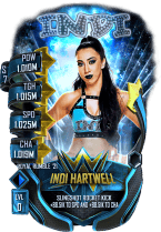 Super card indi hartwell extreme s7 38 royal rumble21 18700 216