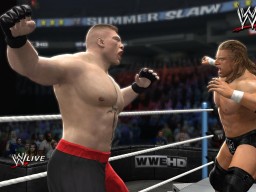 WWE13 HHHLesnar