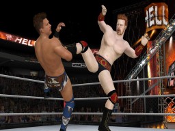 WWE13 Wii BrogueKick