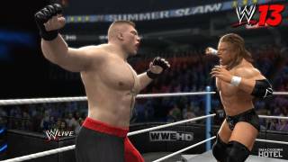 14 New WWE '13 Screenshots featuring SmackDown 1999 Arena, Brock Lesnar, Triple H and newly unveiled Superstars 