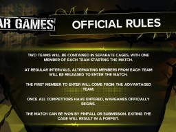 wwe 2k23 war games rules