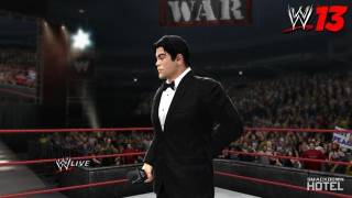 Paul Bearer and Ricardo Rodriguez in WWE '13 as Managers (Screenshots)