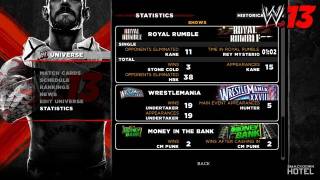 WWE '13 Universe 3.0 Mode Info, Screenshots and Trailer!