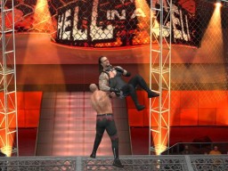 SvR2011 HIAC Chokeslam 1