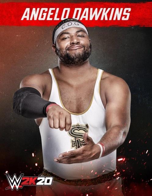 wwe2k20 artworks angelo dawkins