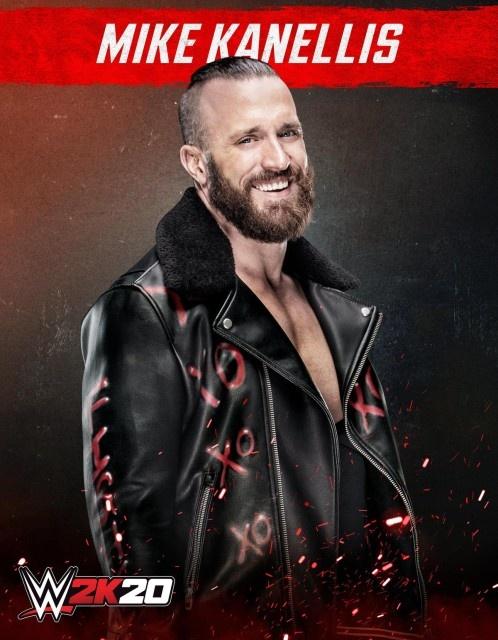 wwe2k20 artworks mike kanellis