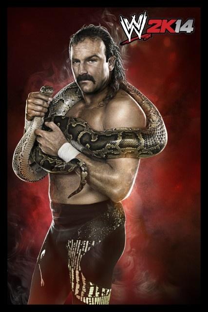 wwe2k14 artworks jake the snake roberts