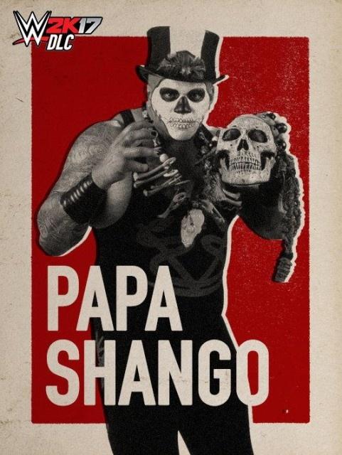 wwe2k17 artworks papa shango