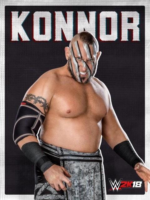 wwe2k18 artworks konnor