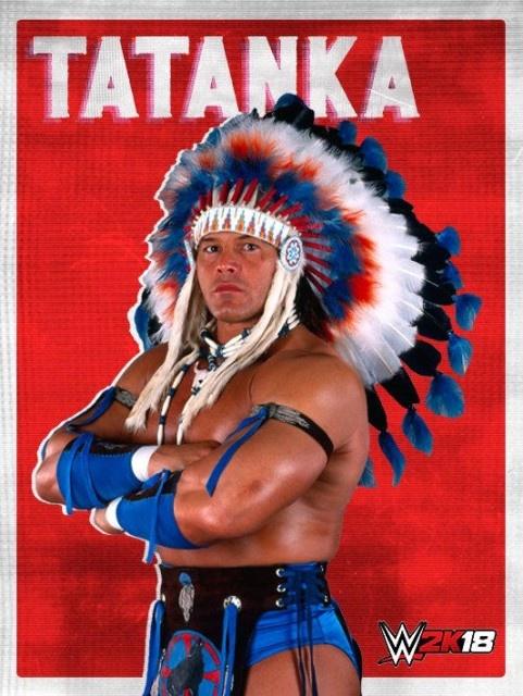 wwe2k18 artworks tatanka