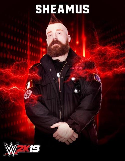 wwe2k19 artworks sheamus