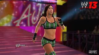 WWE '13: 5 New Screenshots featuring DLC AJ Lee, Ryback, Tensai and more