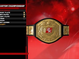 WWE2K14 Create Championship