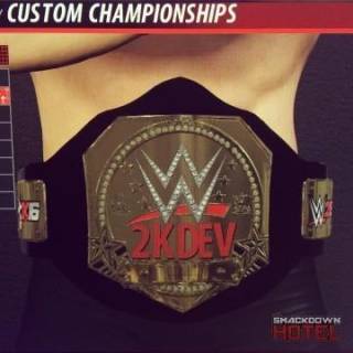 WWE 2K16: First Screenshot featuring Create A Championship