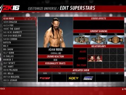 WWE2K16 UniverseMode1