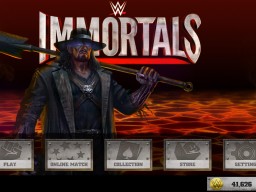 Immortals MainMenu