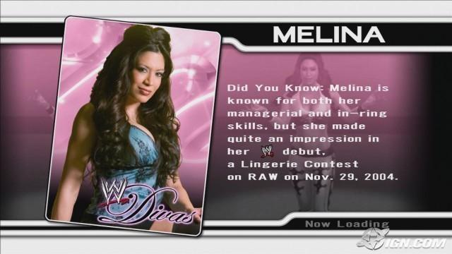 Melina Wwe Smackdown Vs Raw Roster