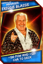 SuperCard Support Manager FreddieBlassie R10 SummerSlam