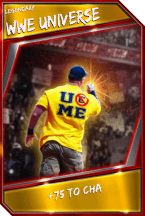 Support card: wweuniverse - legendary