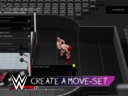 WWE2K17 CreateAMoveset Ringside